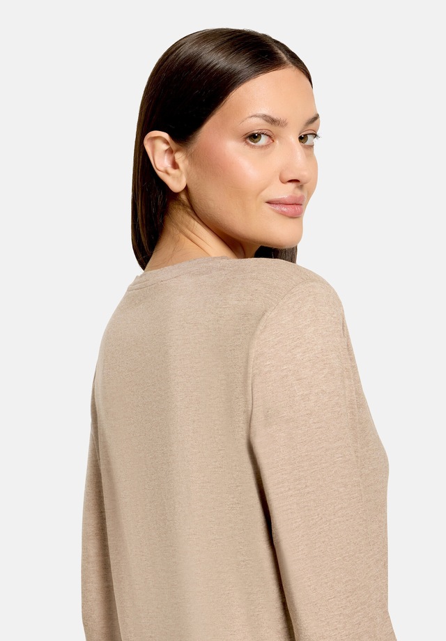 Betty&Co Kurzarmshirt »Damen mit Rundhalsausschnitt« 1
