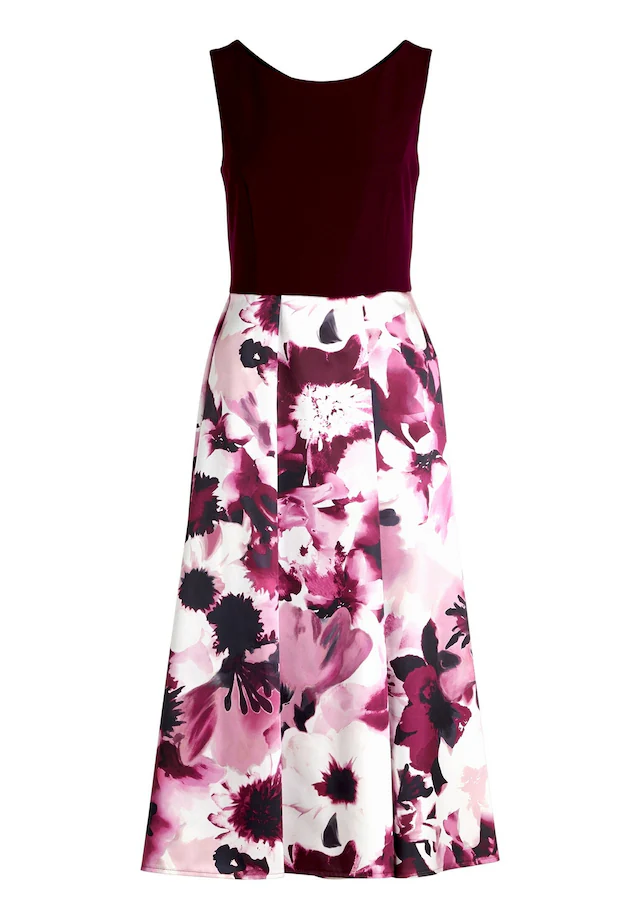 Vera Mont Cocktailkleid »Damen mit ausgestelltem Rock« Nahttasche
