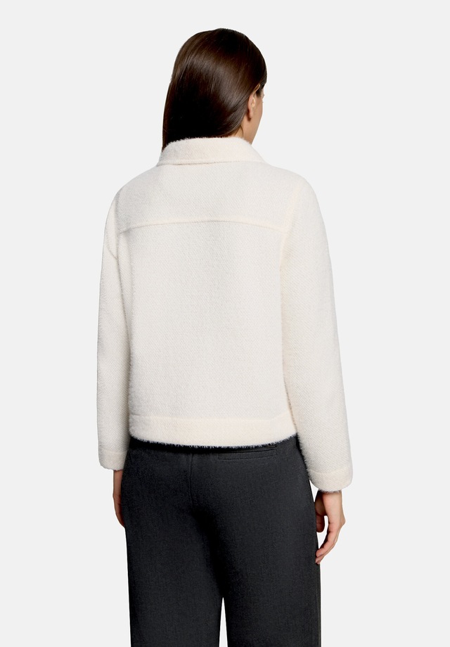 Betty&Co Canvasjacke »Damen mit Kragen«