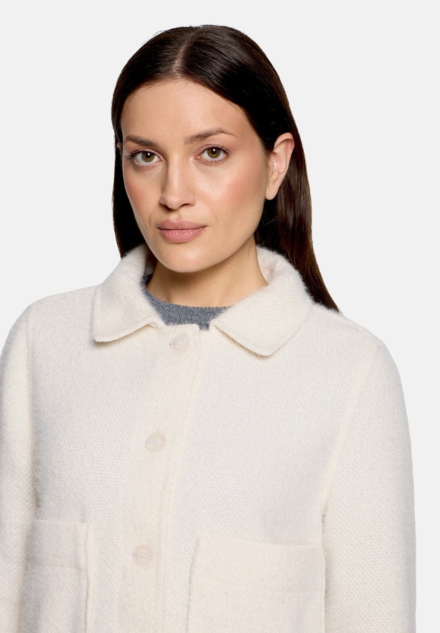 Betty&Co Canvasjacke »Damen mit Kragen«