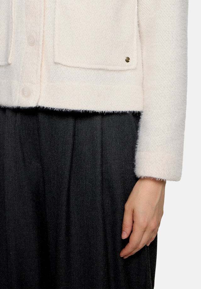Betty&Co Canvasjacke »Damen mit Kragen«
