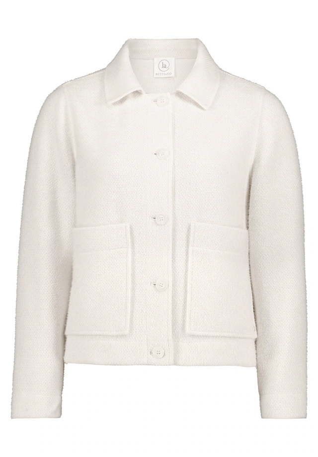 Betty&Co Canvasjacke »Damen mit Kragen«