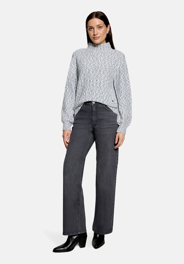 Betty&Co Strickpullover »Damen mit Stehkragen« 1