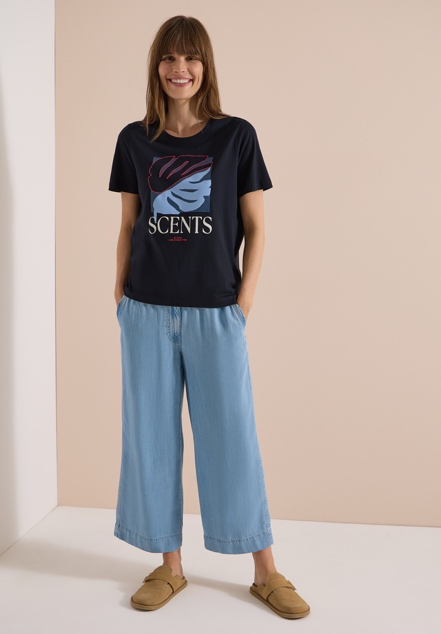 Cecil T-Shirt aus reiner Baumwolle