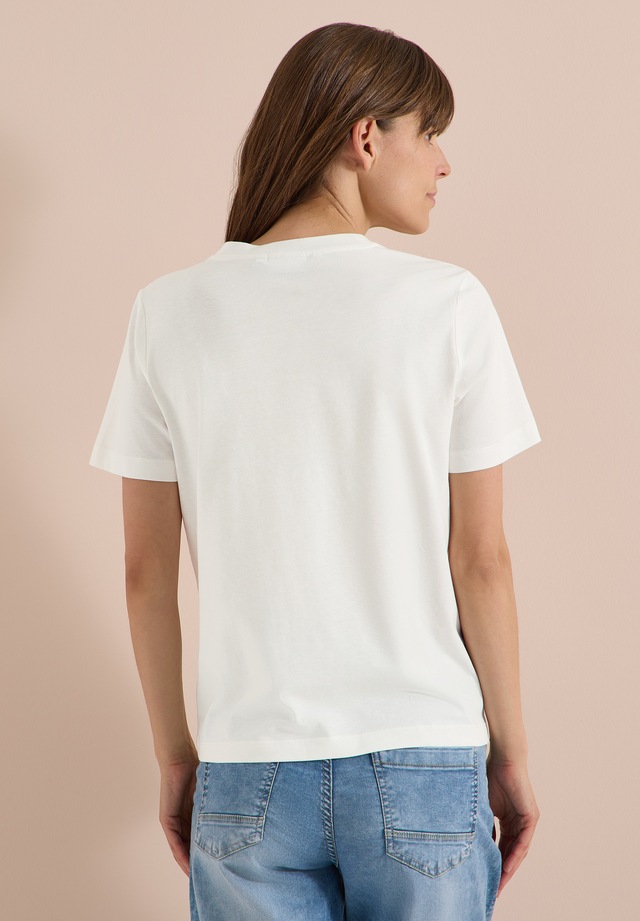 Cecil T-Shirt aus reiner Baumwolle