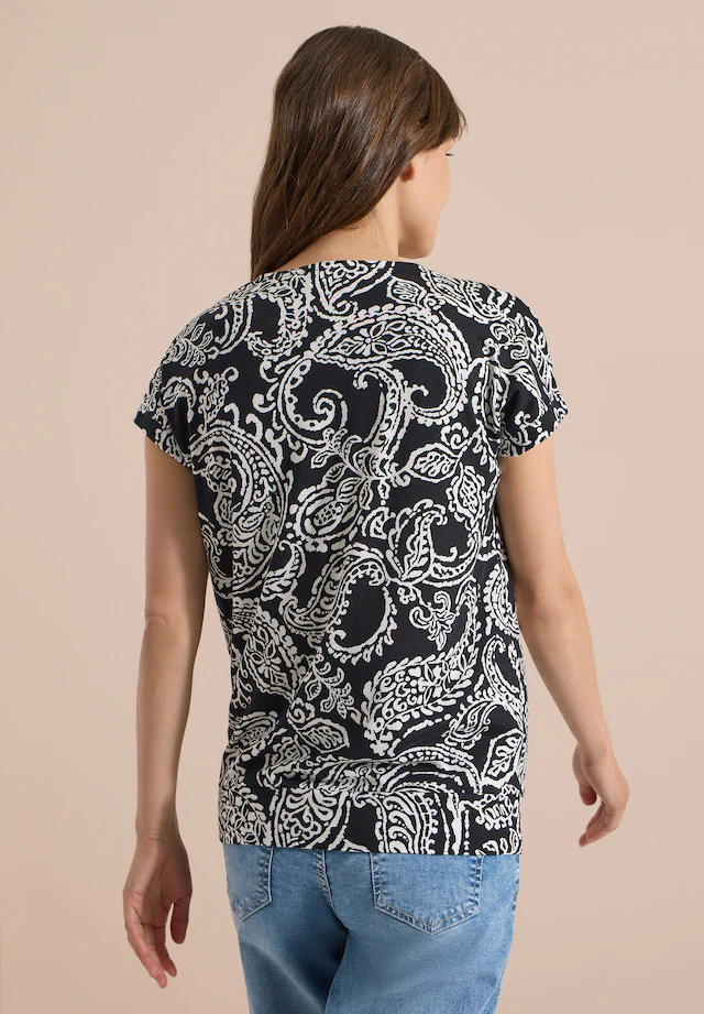 Cecil T-Shirt mit Paisley-Muster