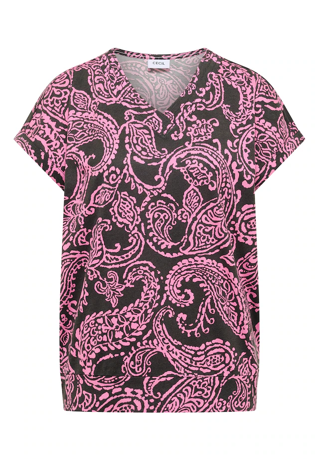 Cecil T-Shirt mit Paisley-Muster