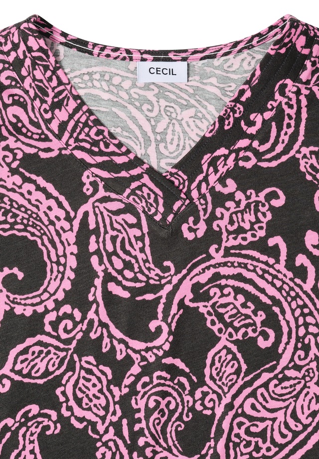 Cecil T-Shirt mit Paisley-Muster
