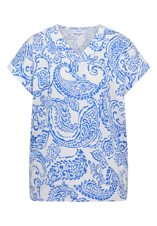 Cecil T-Shirt mit Paisley-Muster