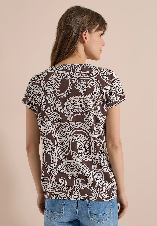 Cecil T-Shirt mit Paisley-Muster