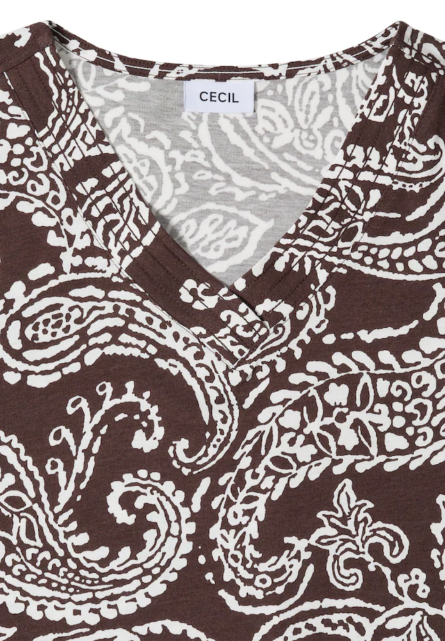 Cecil T-Shirt mit Paisley-Muster