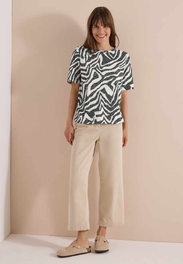 Cecil T-Shirt mit Zebra-Print