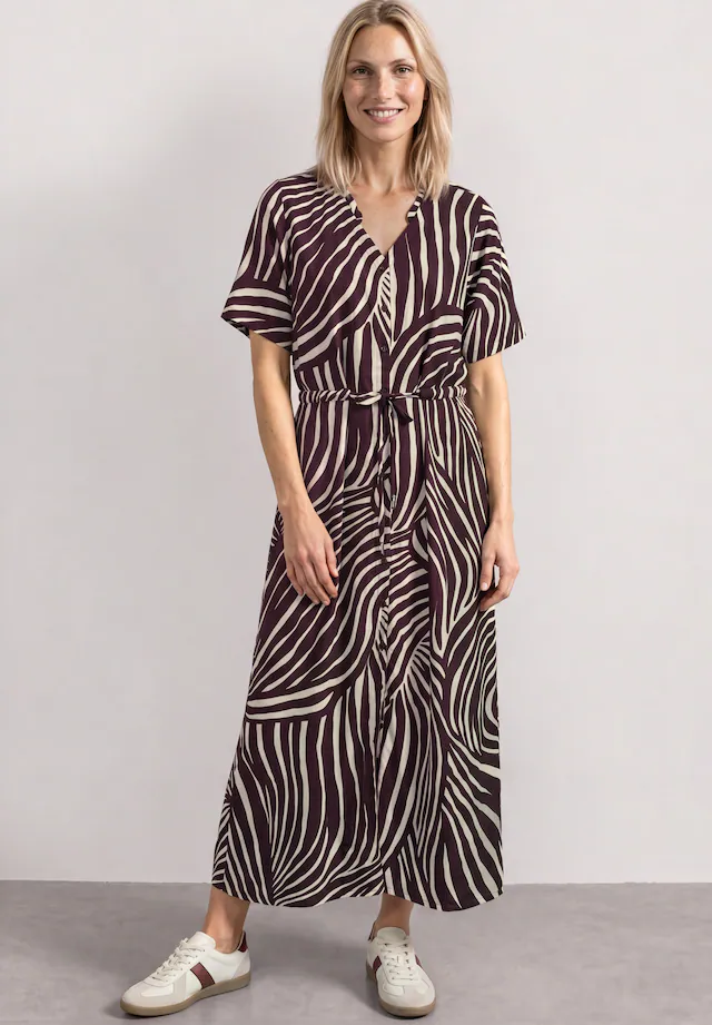 STREET ONE Maxikleid Ohne Taschen aus Viskose