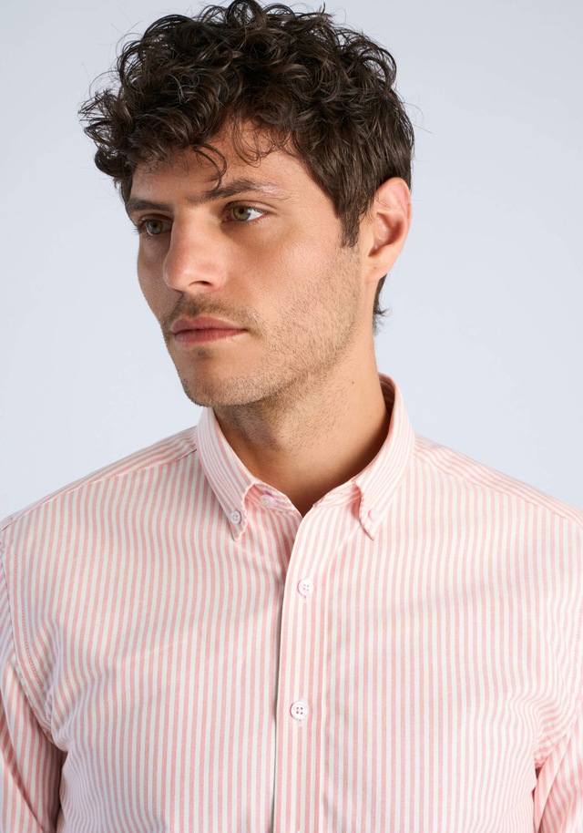 LINDBERGH Businesshemd »Oxford-Hemd (Langarm) Modern Fit«