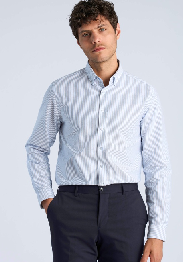 LINDBERGH Businesshemd »Oxford-Hemd (Langarm) Modern Fit«