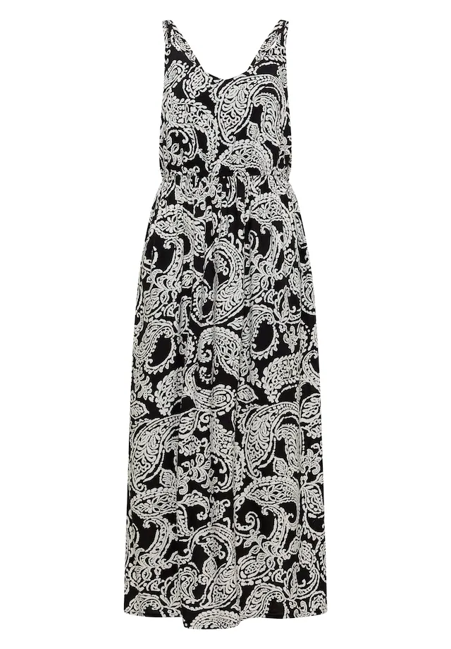 Cecil Maxikleid Eingrifftaschen mit Paisleymuster