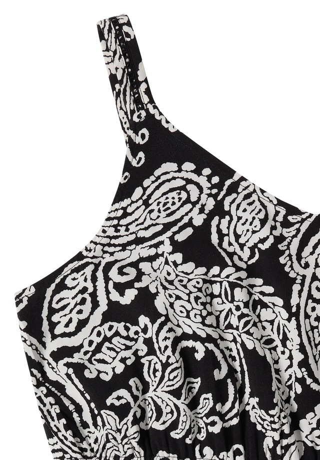Cecil Maxikleid Eingrifftaschen mit Paisleymuster