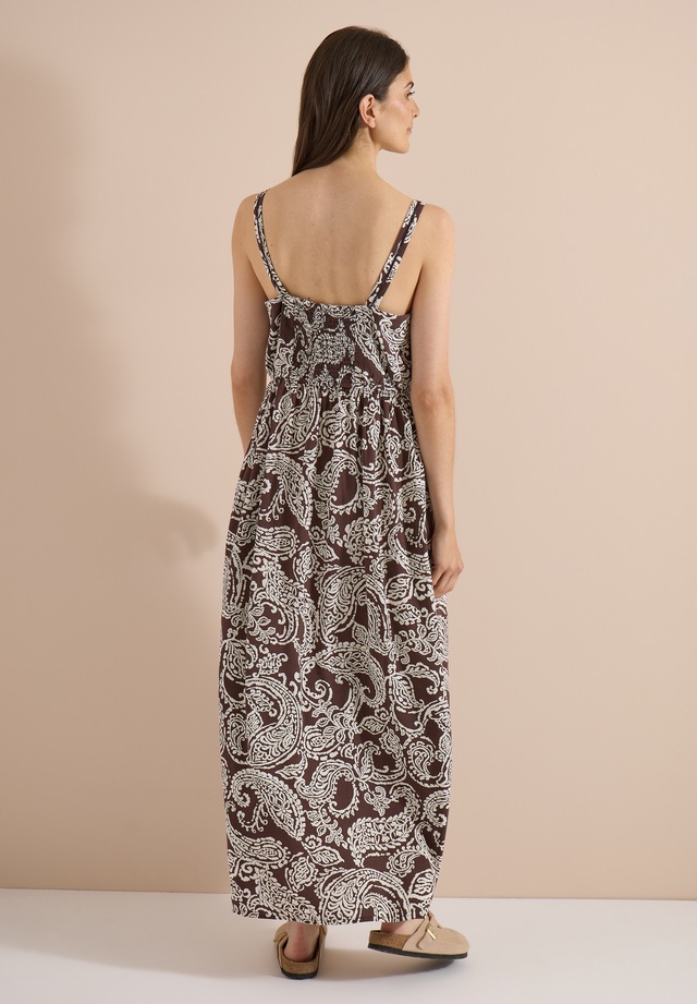 Cecil Maxikleid Eingrifftaschen mit Paisleymuster