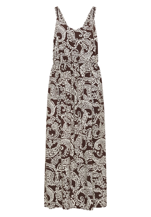Cecil Maxikleid Eingrifftaschen mit Paisleymuster