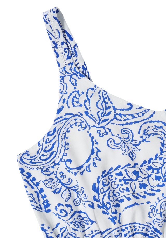 Cecil Maxikleid Eingrifftaschen mit Paisleymuster