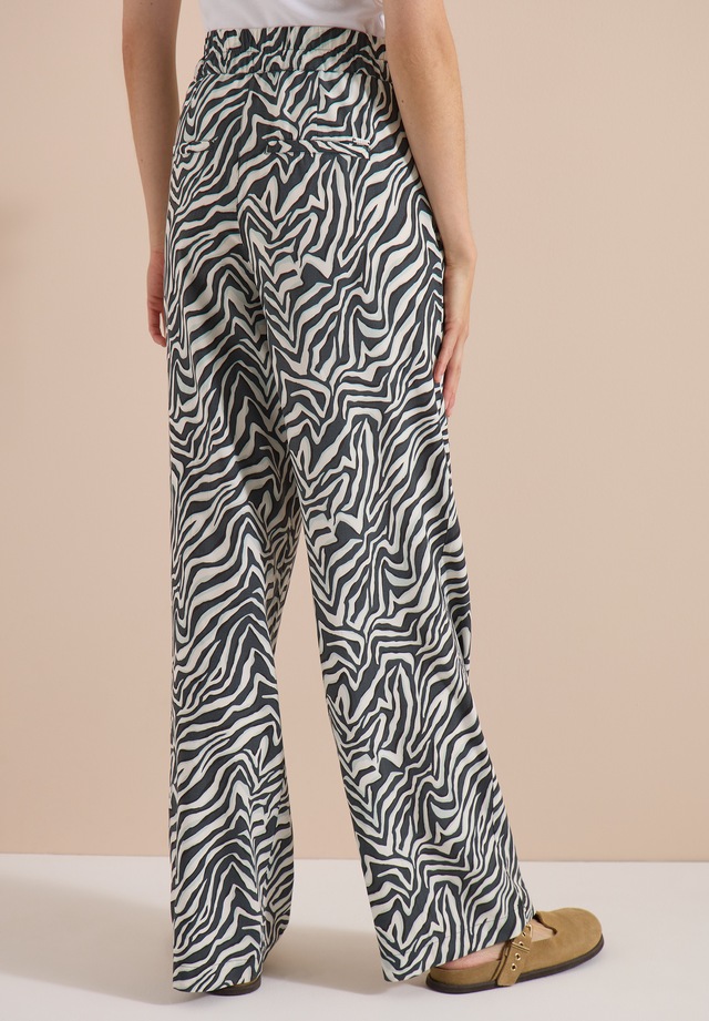 Cecil Stoffhose mit Zebramuster