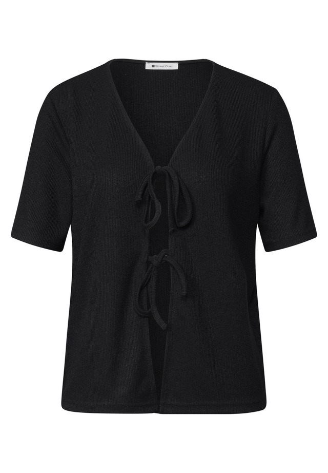 STREET ONE Cardigan aus softem Materialmix