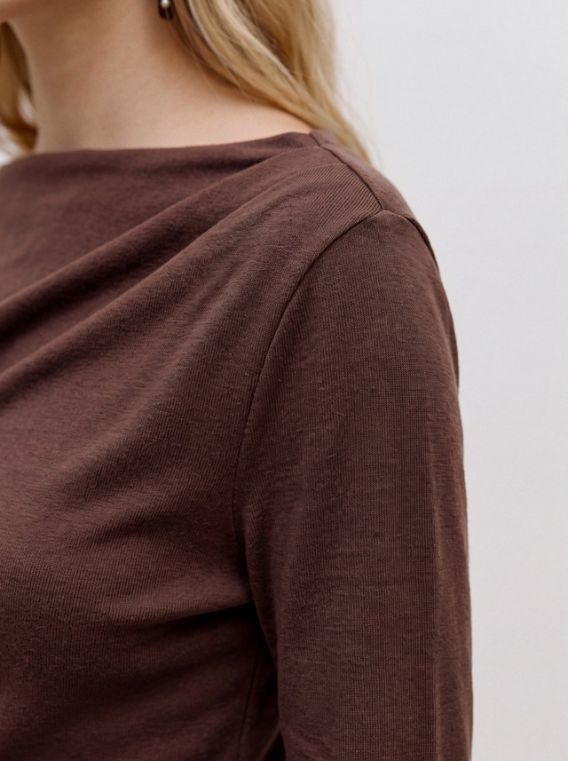 Vero Moda Strickpullover »VMSOFINE KNIT LS BOATNECK PULLOVER NOOS« Materialmix, regular fit