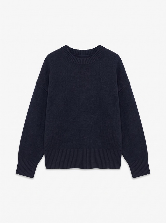 Vero Moda Strickpullover »VMSIF LS O-NECK PULLOVER NOOS« Materialmix mit Wolle, regular fit