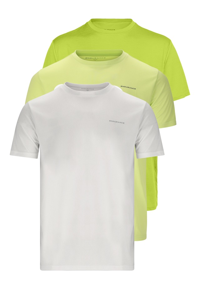 ENDURANCE Funktionsshirt »Vernon V2« 3er-Pack mit Quick-Dry-Funktion