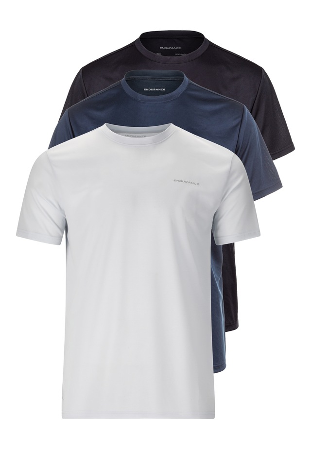 ENDURANCE Funktionsshirt »Vernon V2« 3er-Pack mit Quick-Dry-Funktion