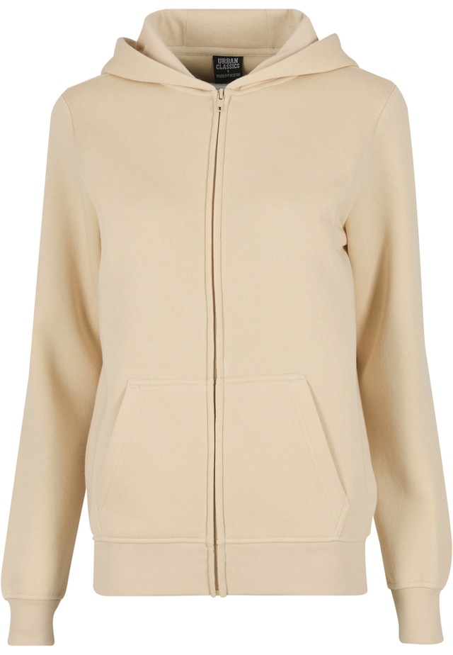URBAN CLASSICS Sweatjacke »Urban Classics Ladies Basic Essential Zip Hoody«