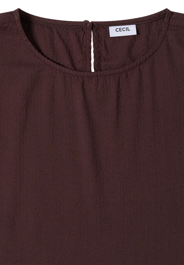 Cecil Shirtbluse mit Knotendetail am Saum