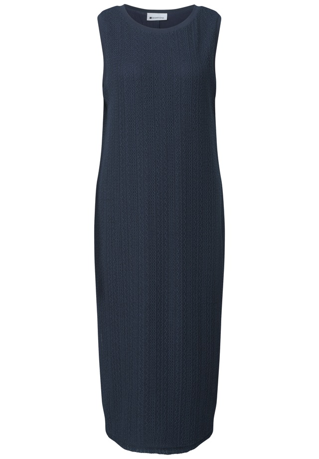 STREET ONE Midikleid Ohne Taschen mit Rundhalsausschnitt