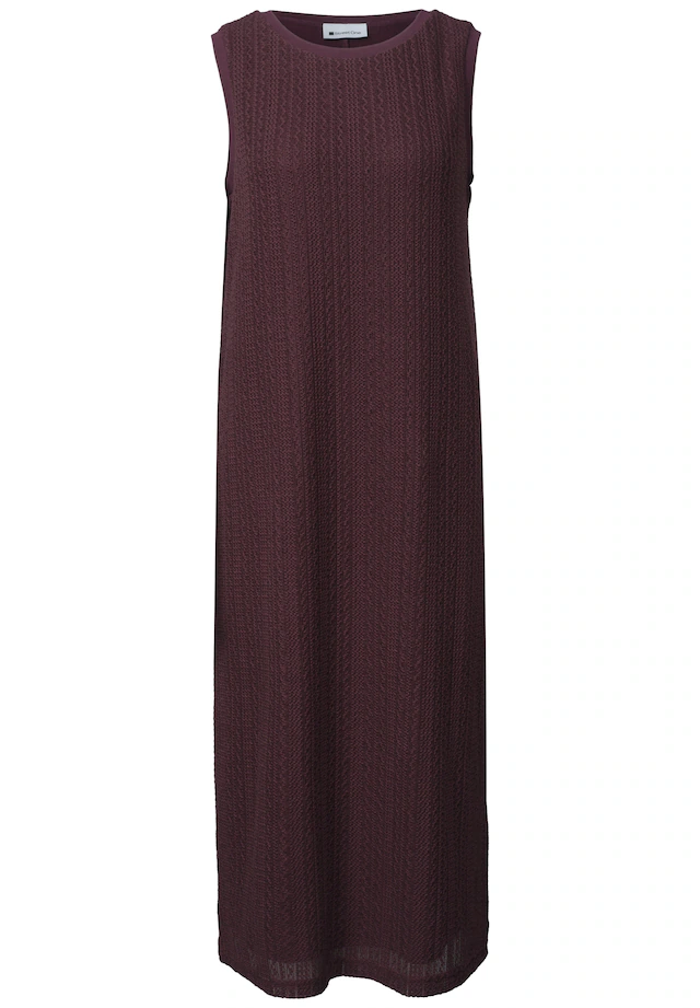 STREET ONE Midikleid Ohne Taschen mit Rundhalsausschnitt