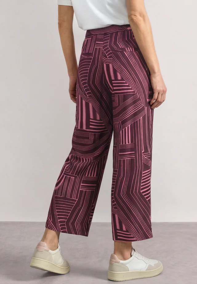 STREET ONE Stoffhose High Waist