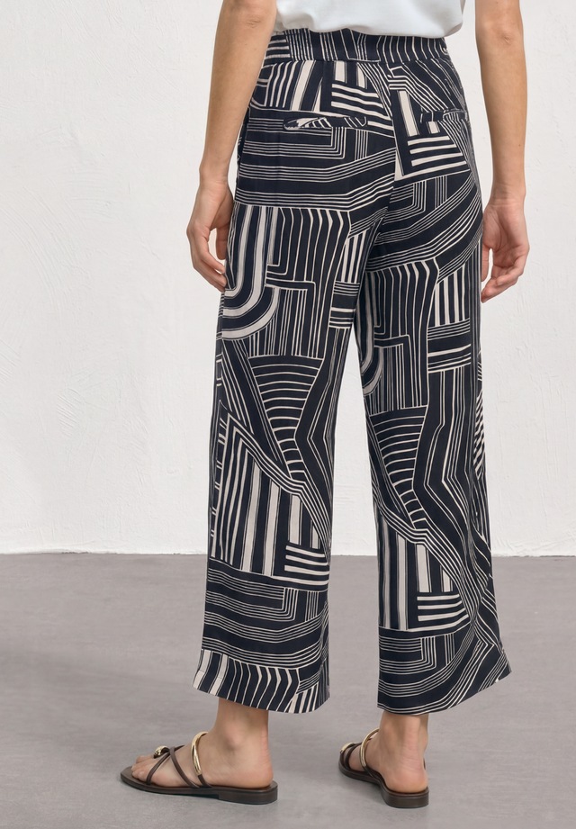 STREET ONE Stoffhose High Waist