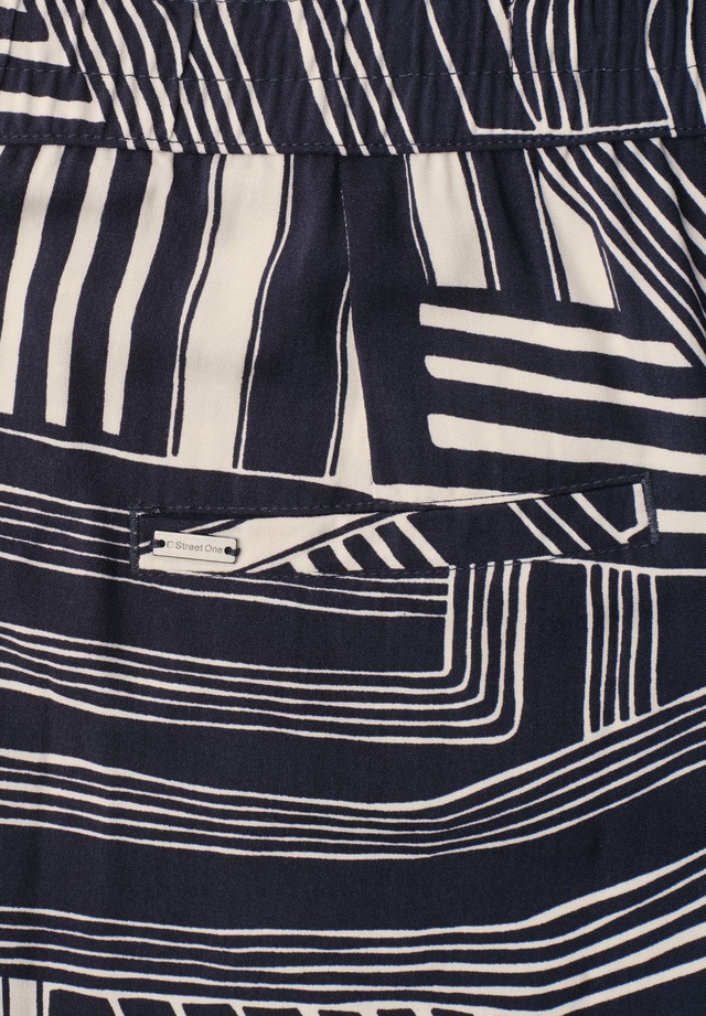 STREET ONE Stoffhose High Waist
