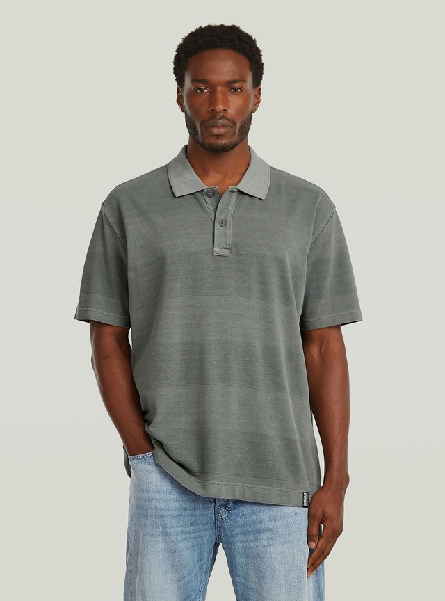 G-STAR Poloshirt »Washed Jacquard Relaxed Polo«