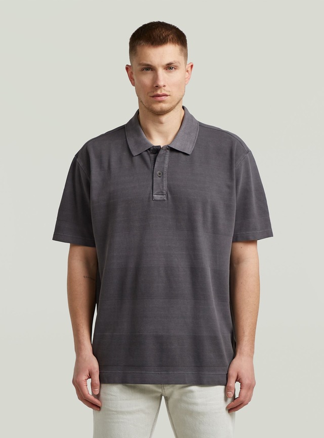 G-STAR Poloshirt »Washed Jacquard Relaxed Polo«