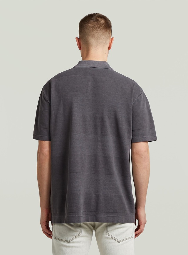 G-STAR Poloshirt »Washed Jacquard Relaxed Polo«