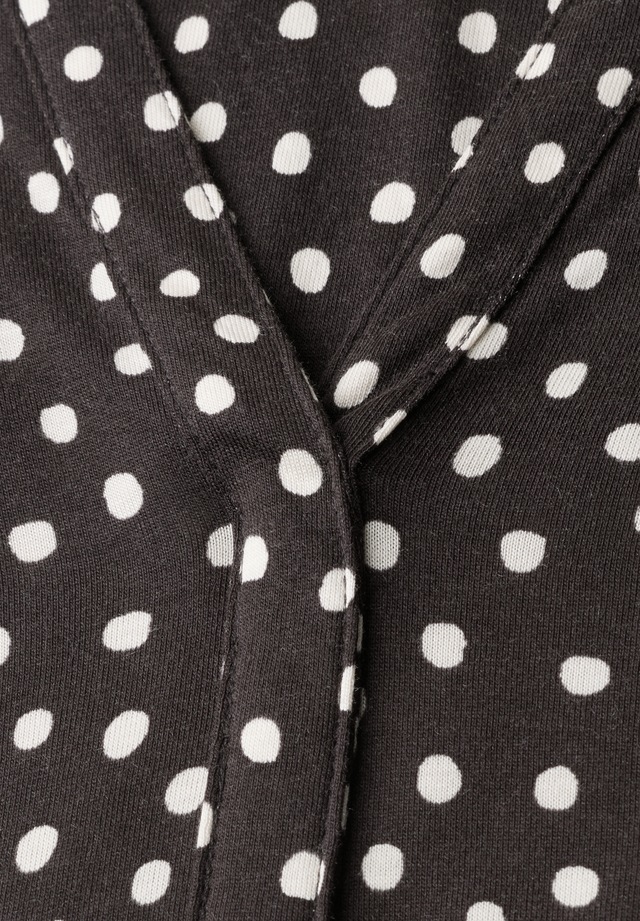 STREET ONE 3/4-Arm-Shirt Elastiksaum mit Knotendetail
