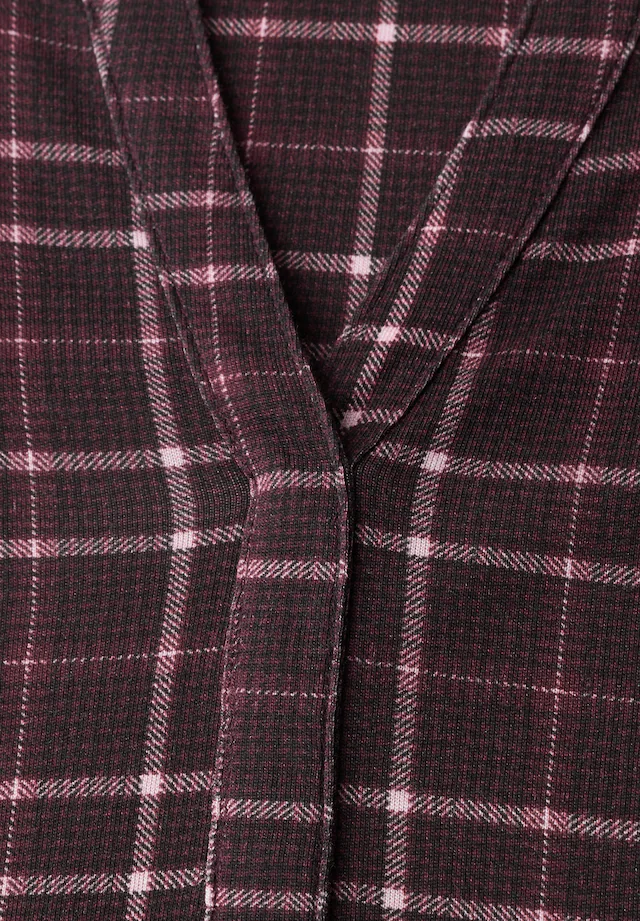 STREET ONE 3/4-Arm-Shirt Elastiksaum mit Knotendetail