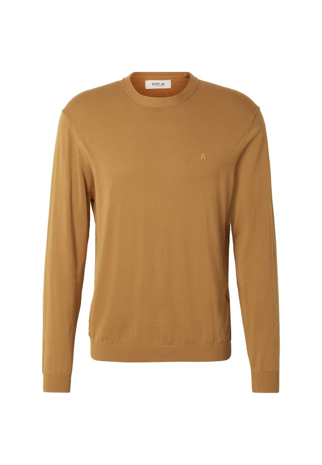 Replay Rundhalspullover »Replay UK4703 knitwear crewneck« 1