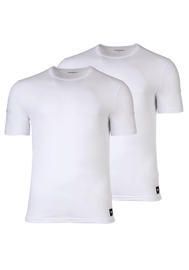 Emporio Armani T-Shirt »T-Shirt ESSENTIAL LOGOLABEL 2er Pack« 2