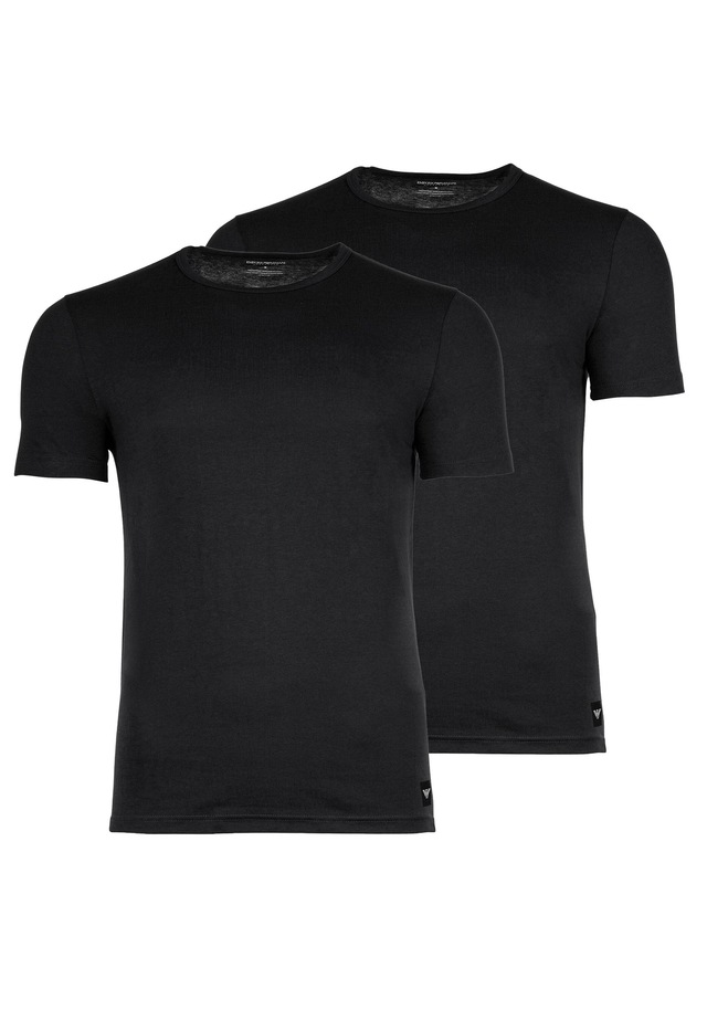 Emporio Armani T-Shirt »T-Shirt ESSENTIAL LOGOLABEL 2er Pack« 2