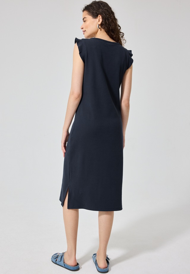 STREET ONE STUDIO Jerseykleid Ohne Taschen in Unifarbe