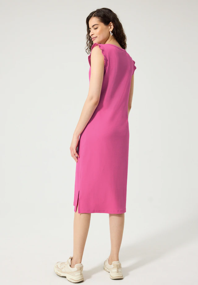 STREET ONE STUDIO Jerseykleid Ohne Taschen in Unifarbe