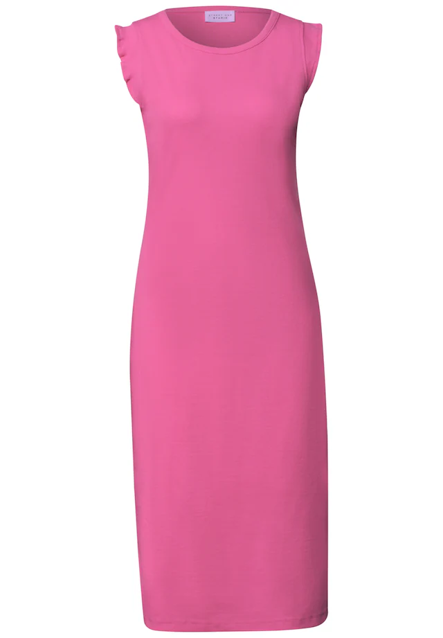 STREET ONE STUDIO Jerseykleid Ohne Taschen in Unifarbe