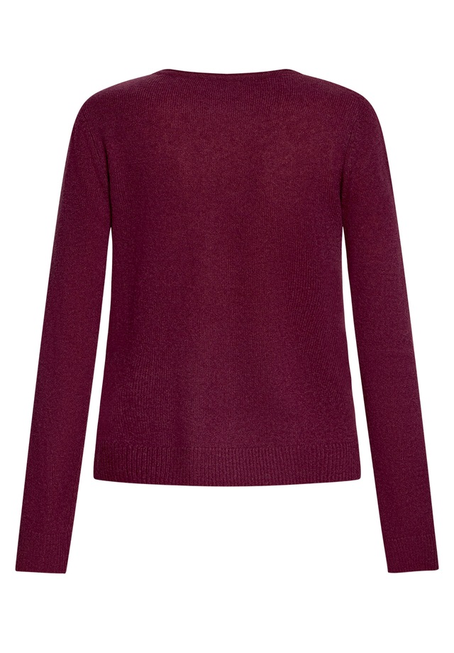 Cartoon Strickpullover »Damen mit Rundhalsausschnitt« 1