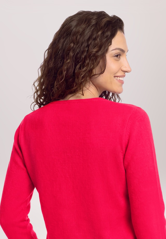 Cartoon Strickpullover »Damen mit Rundhalsausschnitt« 1